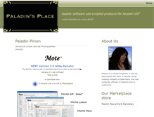 Tablet Screenshot of paladinpinion.com